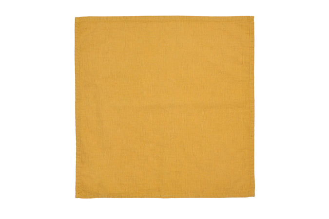 Set di 6 tovaglioli da tavola 45 X 45 CM in misto lino morbido resistente elegante made in italy OCRA