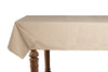 Tovaglia in misto lino tinta unita morbida resistente elegante made in italy SABBIA