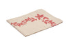 Set di 2 tovagliette americane natalizie coppia tovagliette 35 X 50 CM in misto lino decoro natale morbide resistenti made in italy AGRIFOGLIO ROSSO - Vanita di raso