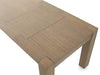 ELVIS - tavolo da pranzo moderno allungabile in rovere spazzolato 90x140/180/220 Grigio
