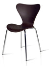 ALISSA - sedia in plastica Marrone