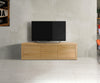 CASSIAN - mobile porta tv moderno 170x45x50 Marrone