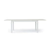 HARDY - tavolo da pranzo moderno allungabile frassinato 90x160/203/246 Bianco