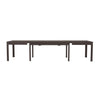HANK - tavolo da pranzo moderno allungabile in rovere 90x160/203/246/289/332 Marrone