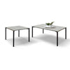CLIO - tavolino per salotto rettangolare cm 55 x 90 x 45 h Cemento