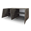 HEBE - madia moderna con ante ammortizzate cm 180 x 50 x 79 h Antracite