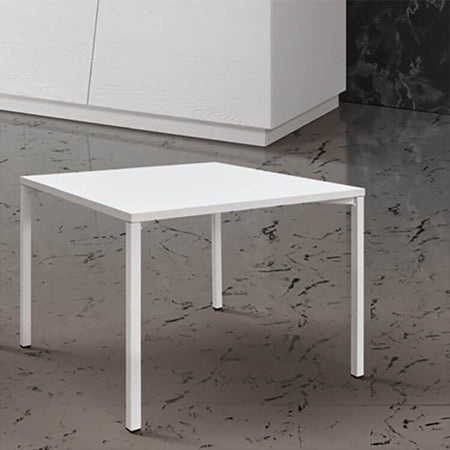 THETIS - tavolo da pranzo quadrato cm 55 x 55 x 45 h Bianco
