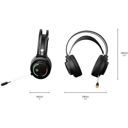 Pacchetto gaming RGB 4 in 1 - MOBILITY - Aquila - Tastiera + Cuffie + Mouse + Tappetino