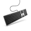 MOBILITY LAB Tastiera cablata DesignTouch per MAC Space Grey