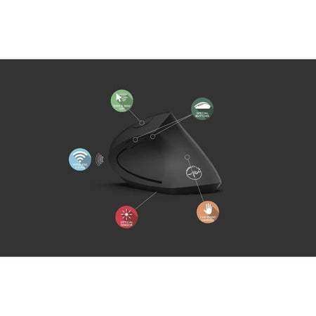 Mouse ergonomico wireless verticale - MOBILIT - 2,4 Ghz