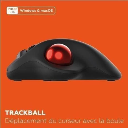 Mouse senza fili - MOBILITY LAB - Trackball - Nero