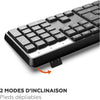 Tastiera wireless - MOBILITY LAB - Deluxe - AZERTY - Nera