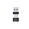 Mouse wireless - MOBILITY LAB - Omega - Ricevitore Bluetooth e 2,4GHz - Nero - Clic silenziosi - Precisione regolabile