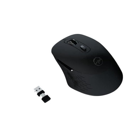 Mouse wireless - MOBILITY LAB - Omega - Ricevitore Bluetooth e 2,4GHz - Nero - Clic silenziosi - Precisione regolabile