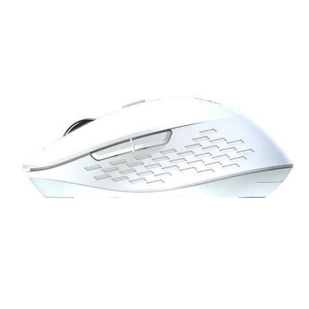Mouse wireless - MOBILITY LAB - Omega - Ricevitore Bluetooth e 2,4GHz - Bianco - Clic silenziosi - Precisione regolabile