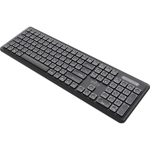 Tastiera wireless ecologica - MOBILITY - USB-A - Nera