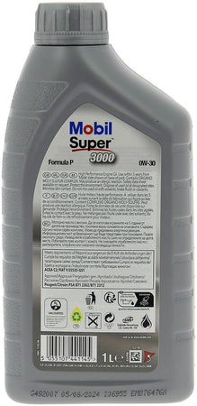 MOBIL Olio motore sintetico S3000 - 0W30 Formula-P - 1 L