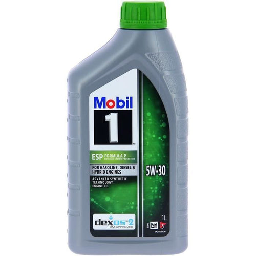 Tanica olio motore - MOBIL1 - 5W30 ESP Formula P - 1 L - 4 stagioni
