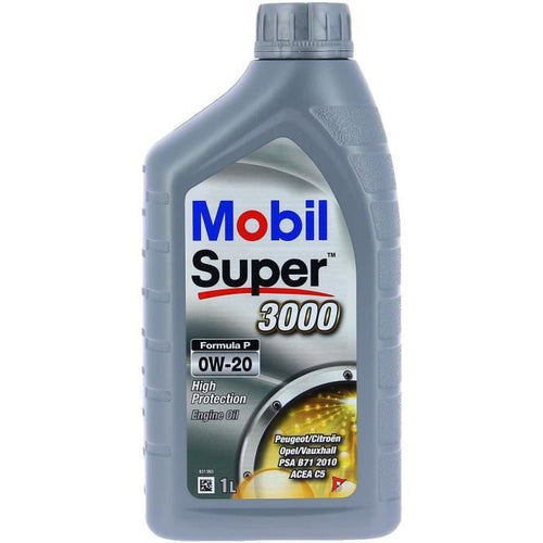 Contenitore olio motore - MOBIL - S3000 0W20 Formula-P - 1 L - 4 stagioni