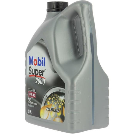 Tanica per olio motore - MOBIL - S2000 10W40 Formula-P - 5 L - 4 stagioni