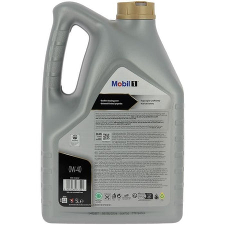 Tanica olio motore - MOBIL1 - 0W-40 FS - 5 L - 4 stagioni