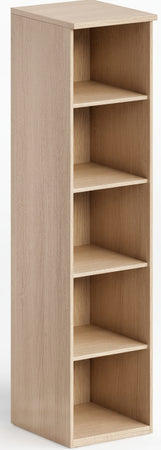 Mobile da ufficio alto a giorno in melaminico cm. 45x46x181h