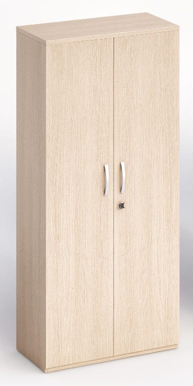 Mobile per ufficio con ante in melaminico cm. 80x46x181,8h
