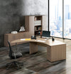 Mobile classificatore colore rovere da ufficio per cartelle sospese cm. 80x46x73h