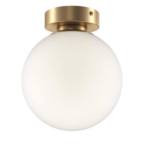 Applique Contemporanea Basic Form Media In Metallo Colore Oro 1 Luce