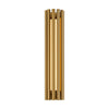 Applique Contemporanea Sonata Led Alluminio Ottone Diffusore Vetro Oro
