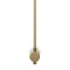 Applique Minimal Led Rotta Metallo Oro 8W