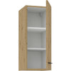 Mobile alto - MODENA - 30 cm - Rovere artigianale e nero opaco - CUISINIER