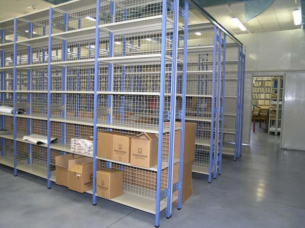MODULO AGGIUNTIVO scaffalatura metallica per magazzino Verniciata cm. 100x30x300h