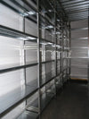 MODULO AGGIUNTIVO scaffali metallici da magazzino Zincata cm. 100x30x300h