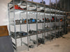 MODULO AGGIUNTIVO scaffali metallici da magazzino Zincata cm. 100x30x300h