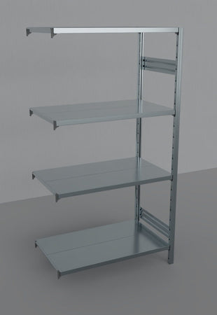 MODULO AGGIUNTIVO scaffalatura di metallo magazzino Zincata cm. 100x60x200h