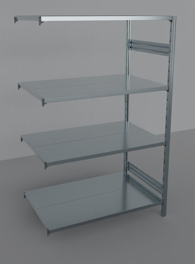MODULO AGGIUNTIVO scaffale componibile metallico cm. 120x80x200h