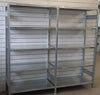 MODULO AGGIUNTIVO scaffalatura metallica da magazzino Zincata cm. 120x80x300h