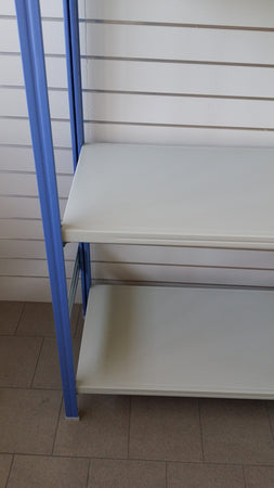 MODULO AGGIUNTIVO scaffalatura metallica da magazzino Verniciata cm. 80x30x150h