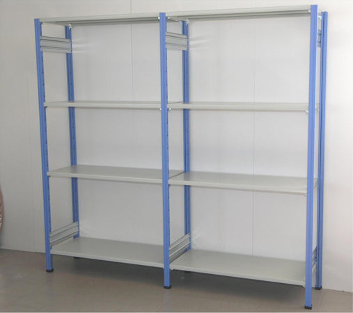 MODULO AGGIUNTIVO scaffalatura di metallo per magazzino Verniciata cm. 80x50x180h
