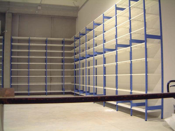 MODULO AGGIUNTIVO scaffalatura metallica da magazzino Verniciata cm. 80x60x300h