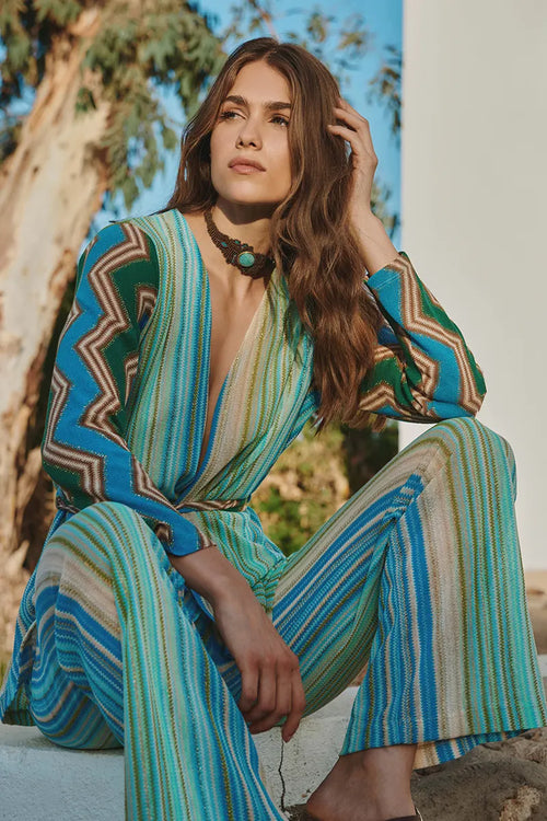 MOKI-B | Giacca kimono con cintura