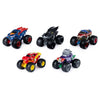 CONFEZIONE DA 5 VEICOLI DIE-CAST 1:64 DC COMICS Monster Jam