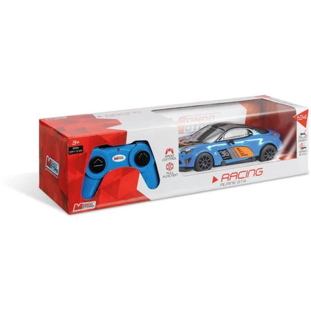 Coche teledirigido - MONDO MOTORS - Alpine A110 GT4 - Escala 1:24 - Azul