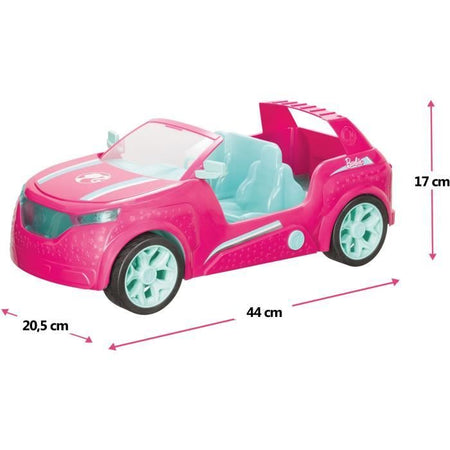 Mondo Motors - Coche de control remoto - SUV convertible - Barbie Cruiser