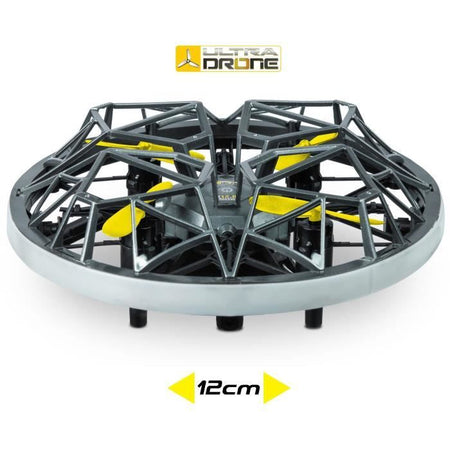 Dron radiocontrolado - Mondo Motors - Sensores de obstáculos - Ultradrone X12 Evita obstáculos - Diámetro 12cm