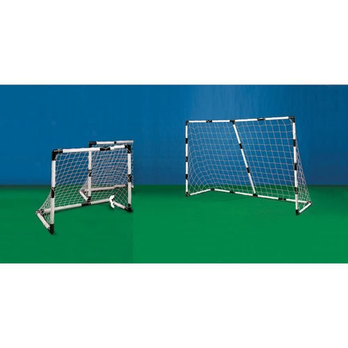 FIFA WORLD CUP 2018 - Large Goal Cage (o Modulable for 2 Mini Soccer Goal Cages) with Ball