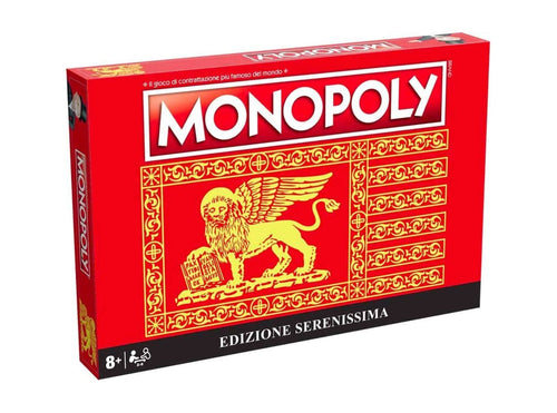 MONOPOLY Edizione Serenissima Gioco da Tavolo Versione Speciale Venezia 8+