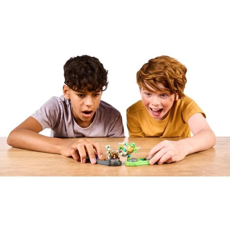 Statuette Michelangelo vs Bebop - Akedo - Moose Toys