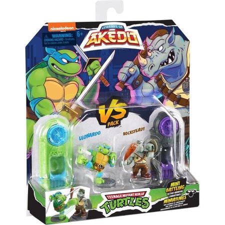 Figure Leonardo vs Kraang - Akedo - Moose Toys